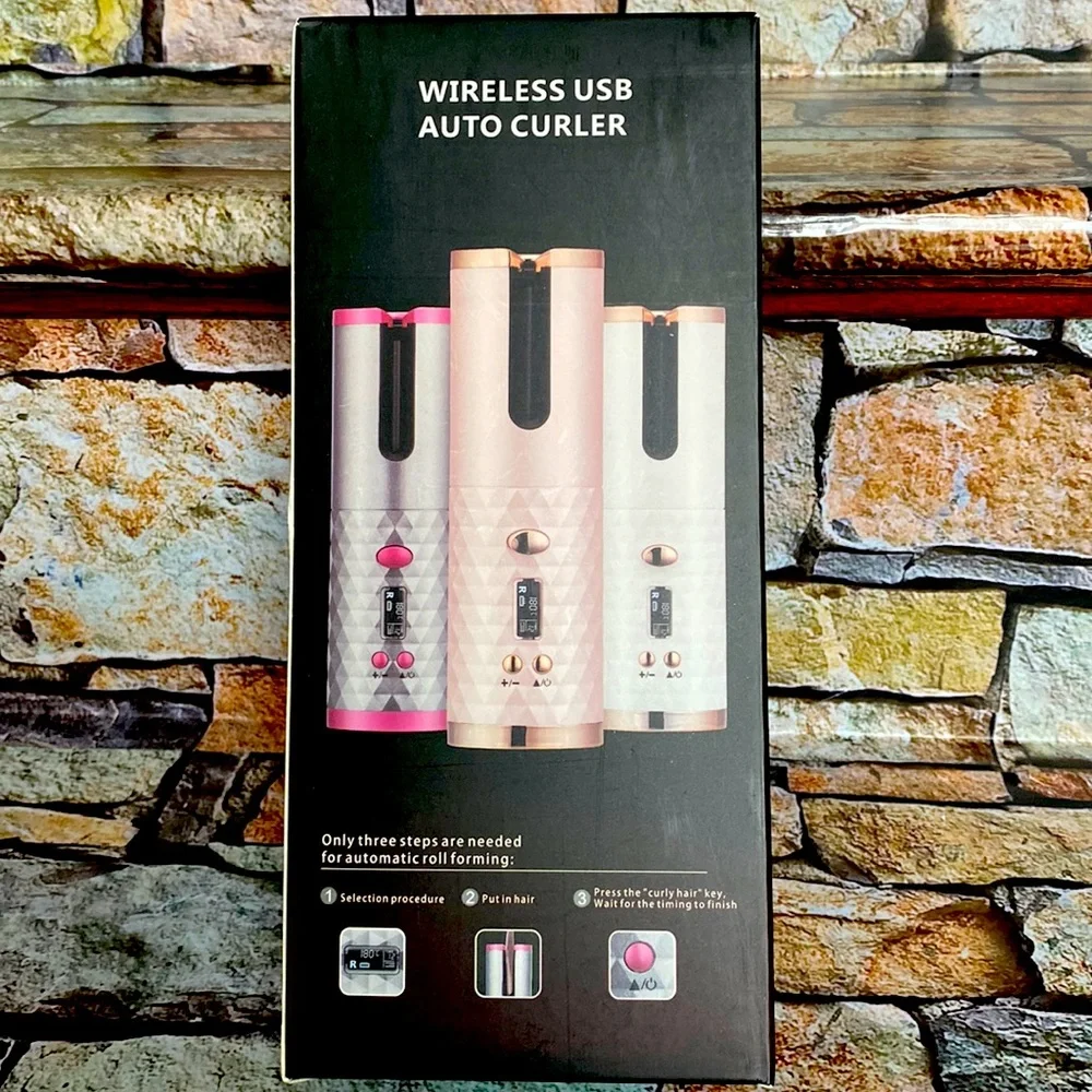 Wireless USB Auto Curler Brand New (Never Used) - Picture 5 of 17